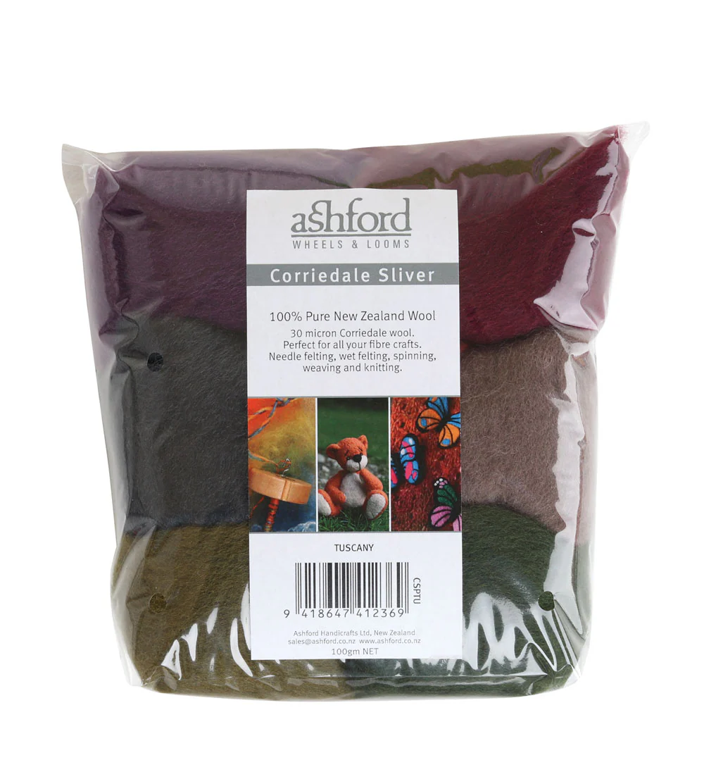 Ashford | Corriedale Sliver 100g packs - Image 10