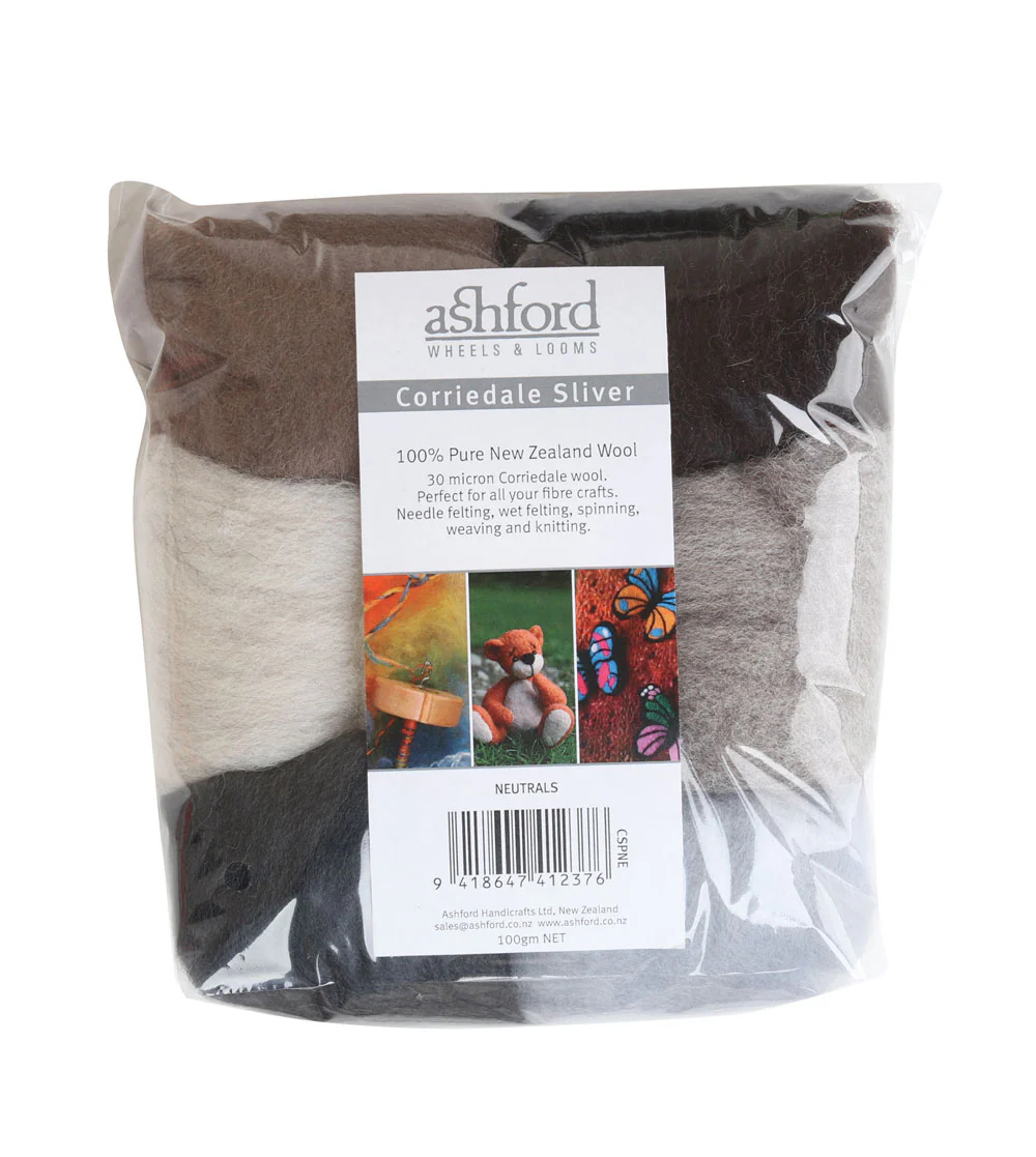Ashford | Corriedale Sliver 100g packs - Image 11