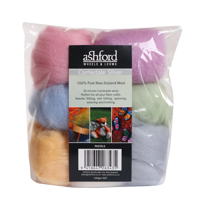 Ashford | Corriedale Sliver 100g packs - Image 3