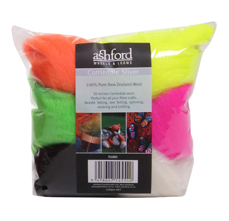 Ashford | Corriedale Sliver 100g packs - Image 4
