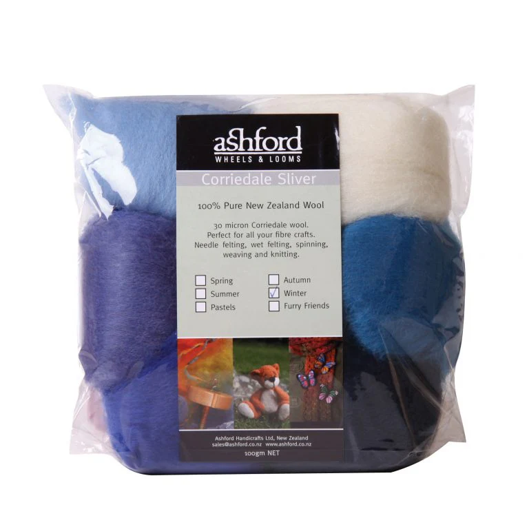 Ashford | Corriedale Sliver 100g packs - Image 8