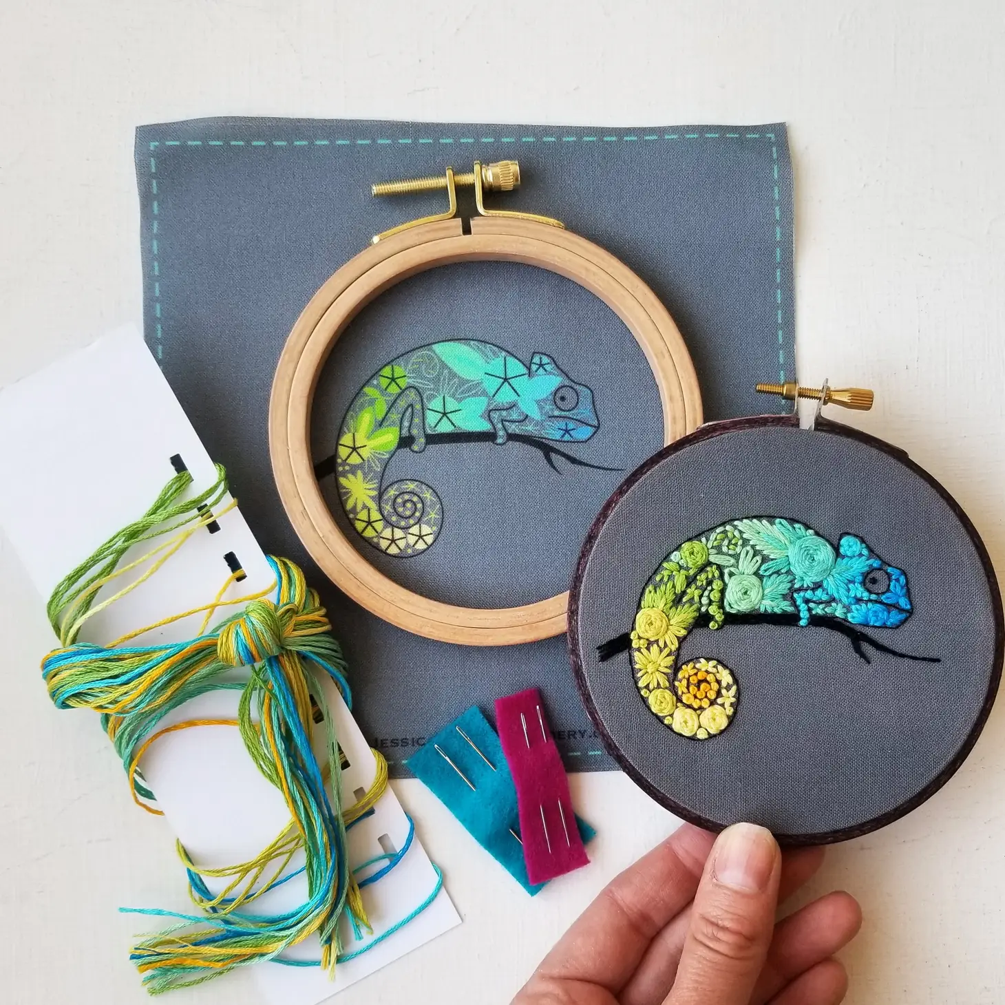 Jessica Long | Embroidery Kits - Image 4