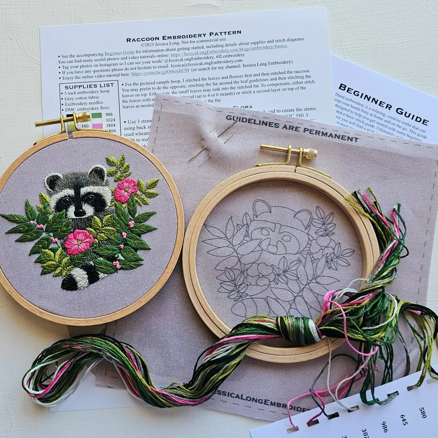 Jessica Long | Embroidery Kits - Image 6