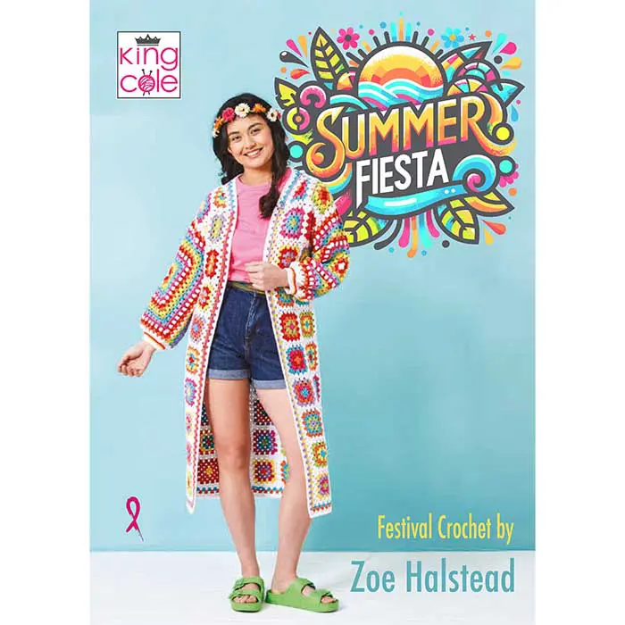 King Cole | Summer Fiesta Crochet Book