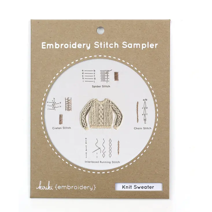 Kiriki Press | Embroidery Stitch Sampler - Image 11