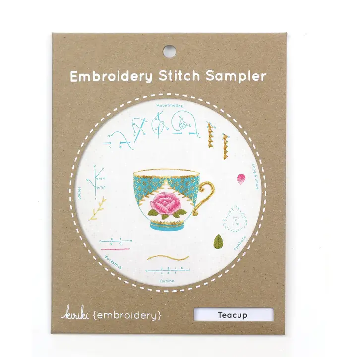 Kiriki Press | Embroidery Stitch Sampler - Image 4