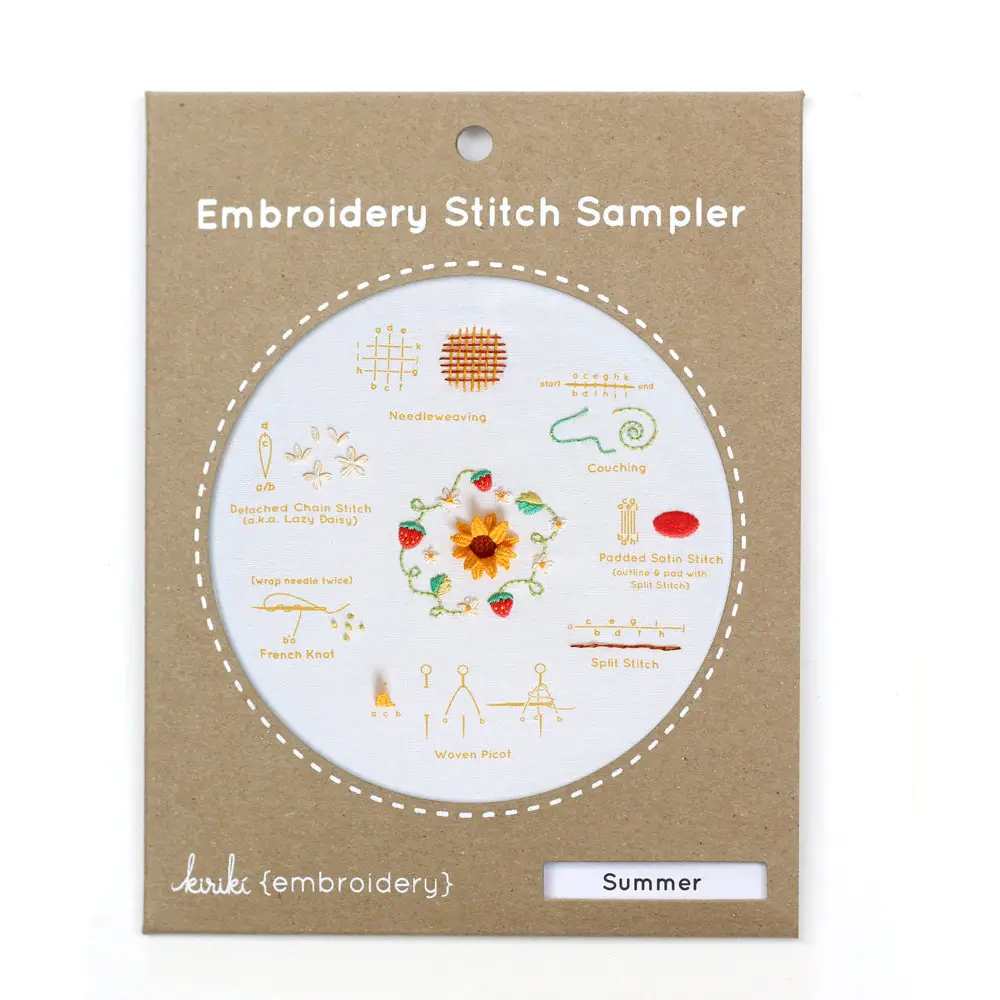 Kiriki Press | Embroidery Stitch Sampler - Image 8