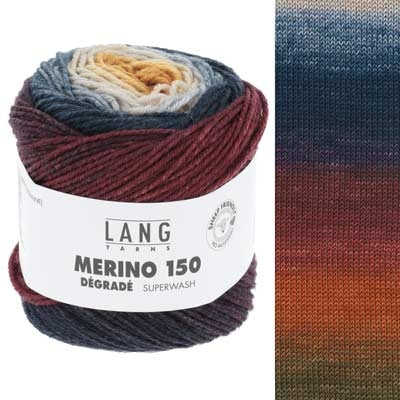 Lang | Merino 150 Degrade | Merino Fine Superwash Ombre - Image 3