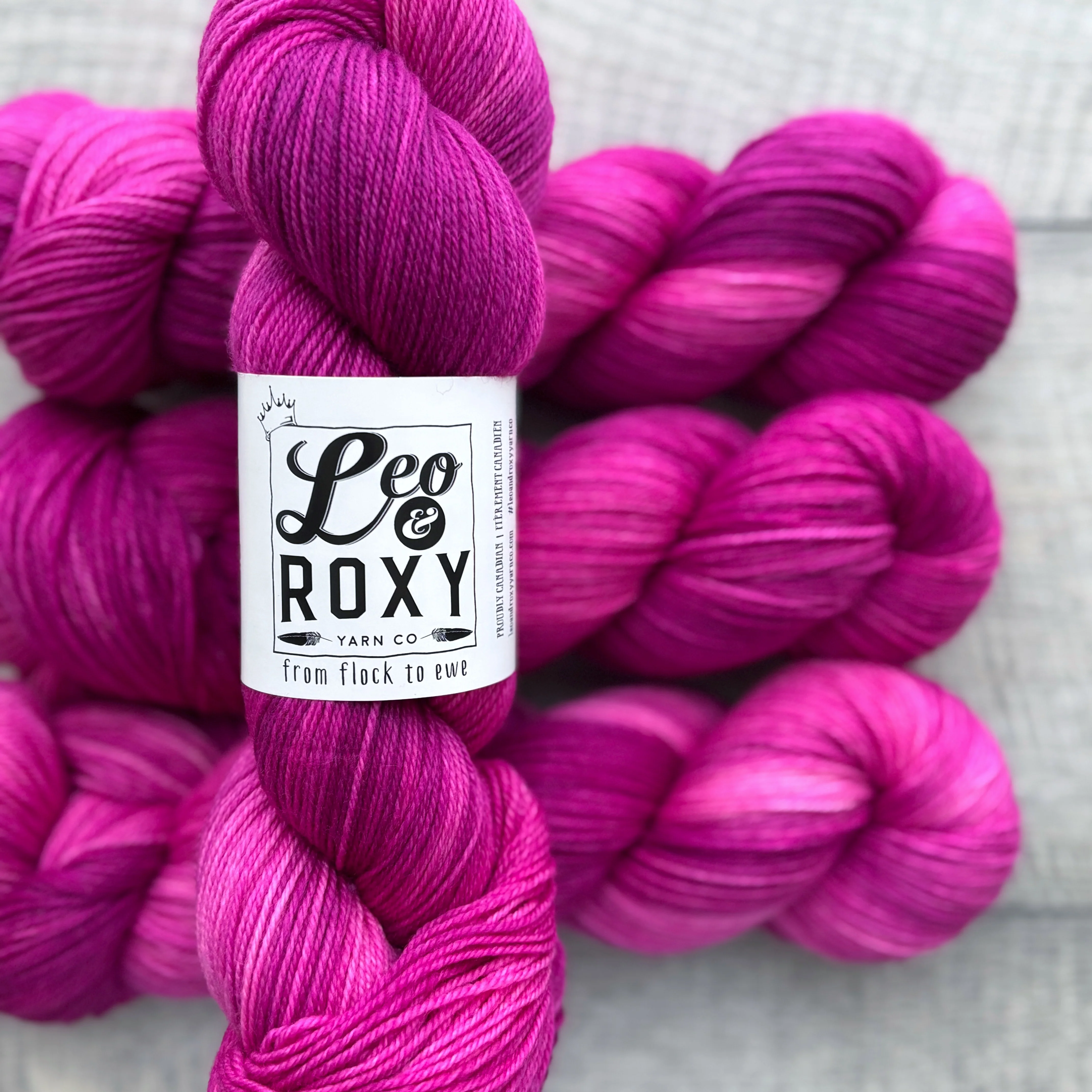 Leo and Roxy | 80/20 sock | Brights collection - Image 10