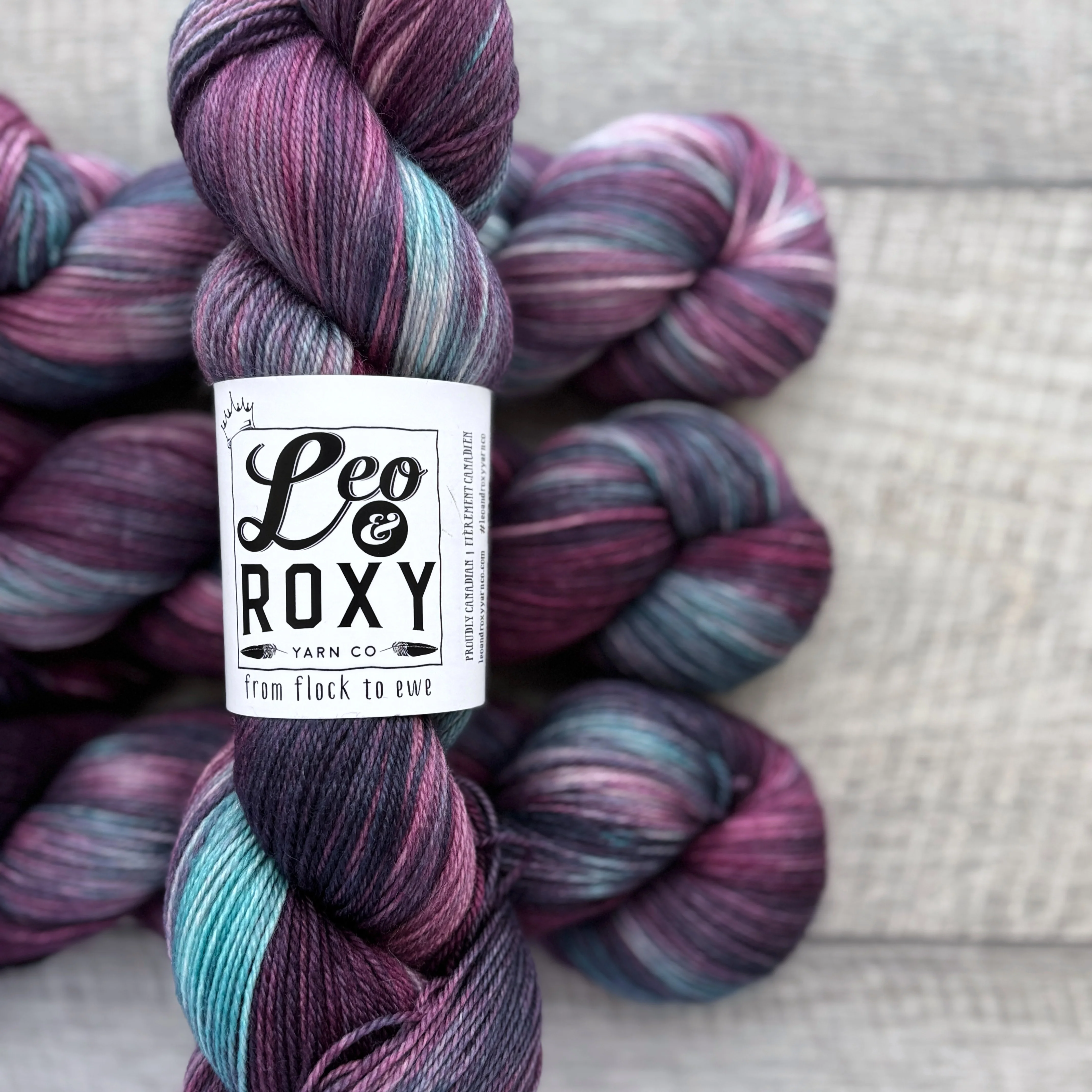 Leo and Roxy | 80/20 sock | Brights collection - Image 11