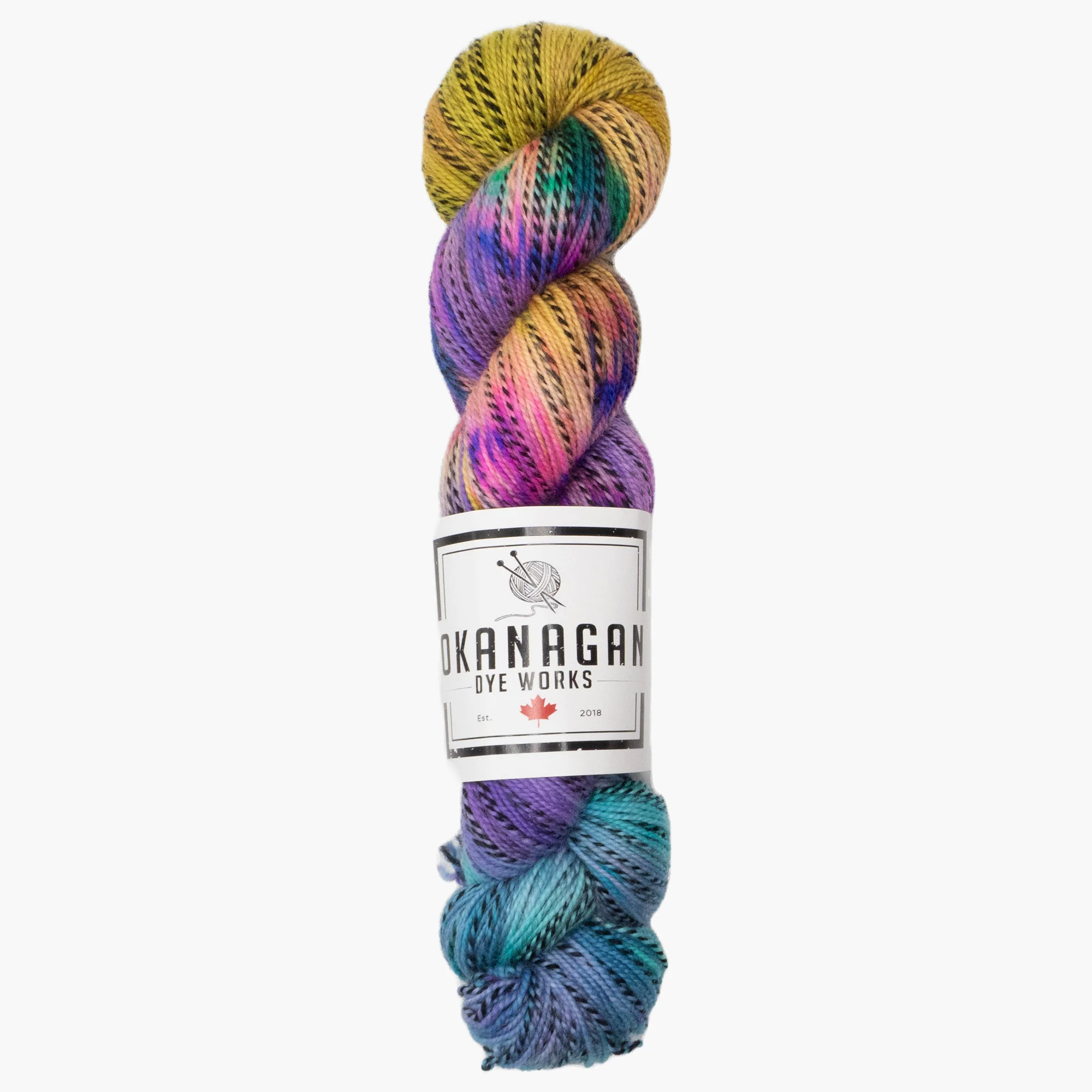 Okanagan Dye Works | Zebra Fingering - Image 3