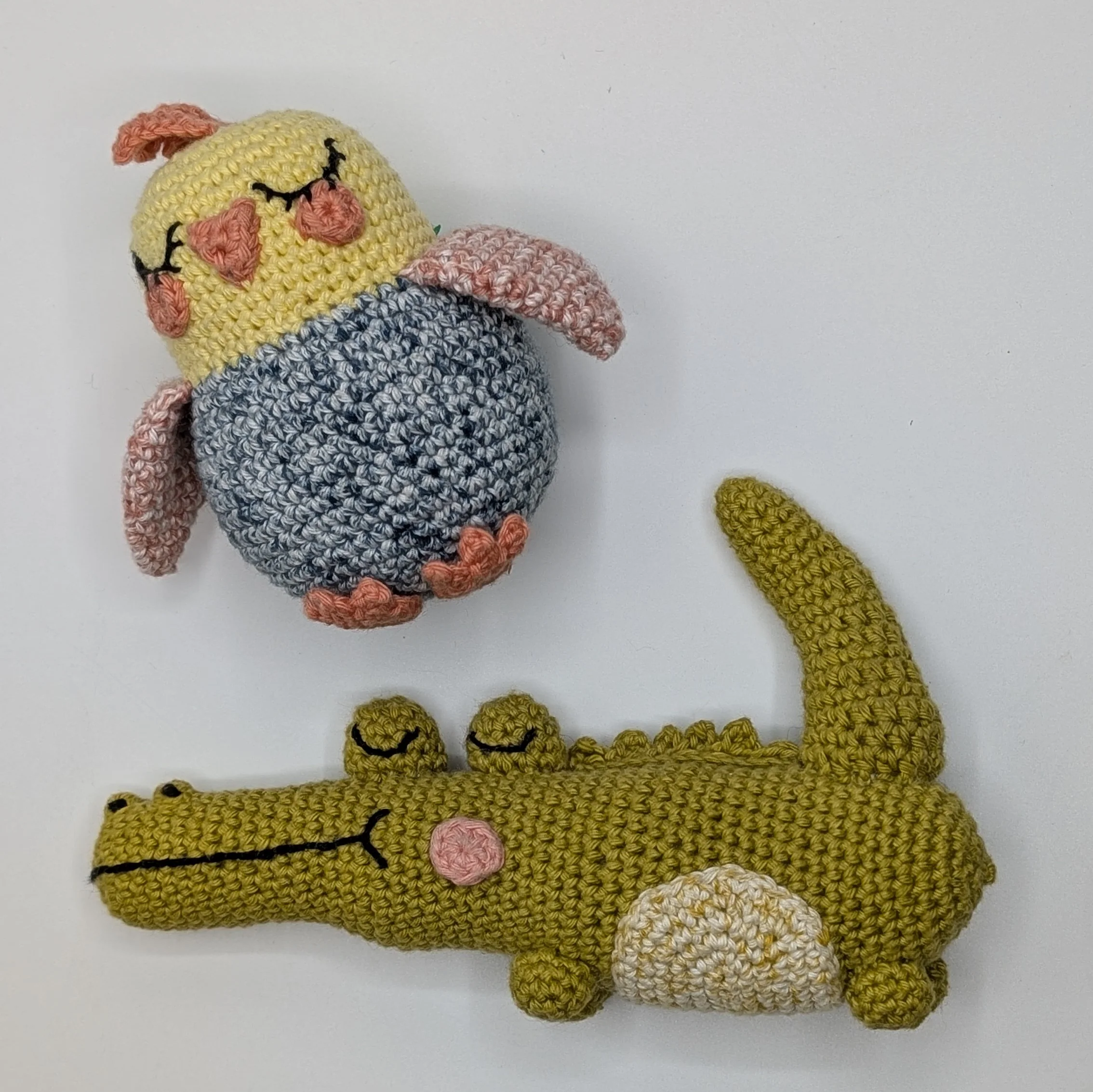 Ricorumi | Alligator and Parakeet yarn kit - Image 3
